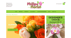 Desktop Screenshot of philipsfloristinc.com